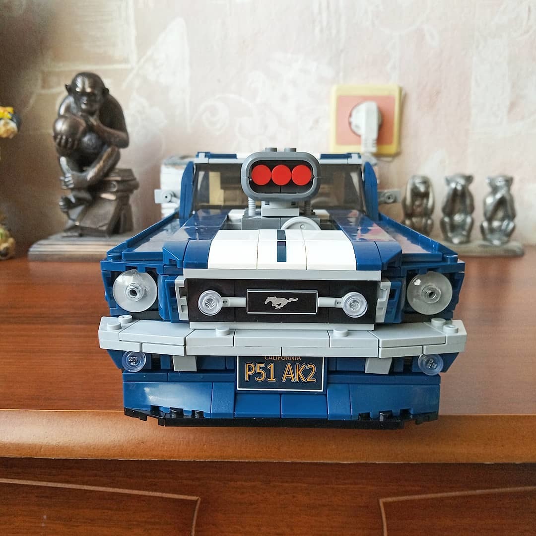 Assembly of Ford Mustang GT 1967 (Lepin, 21047) [Option-1 & 2] - My, Ford Mustang GT, Ford mustang, Constructor, Lepin, Longpost