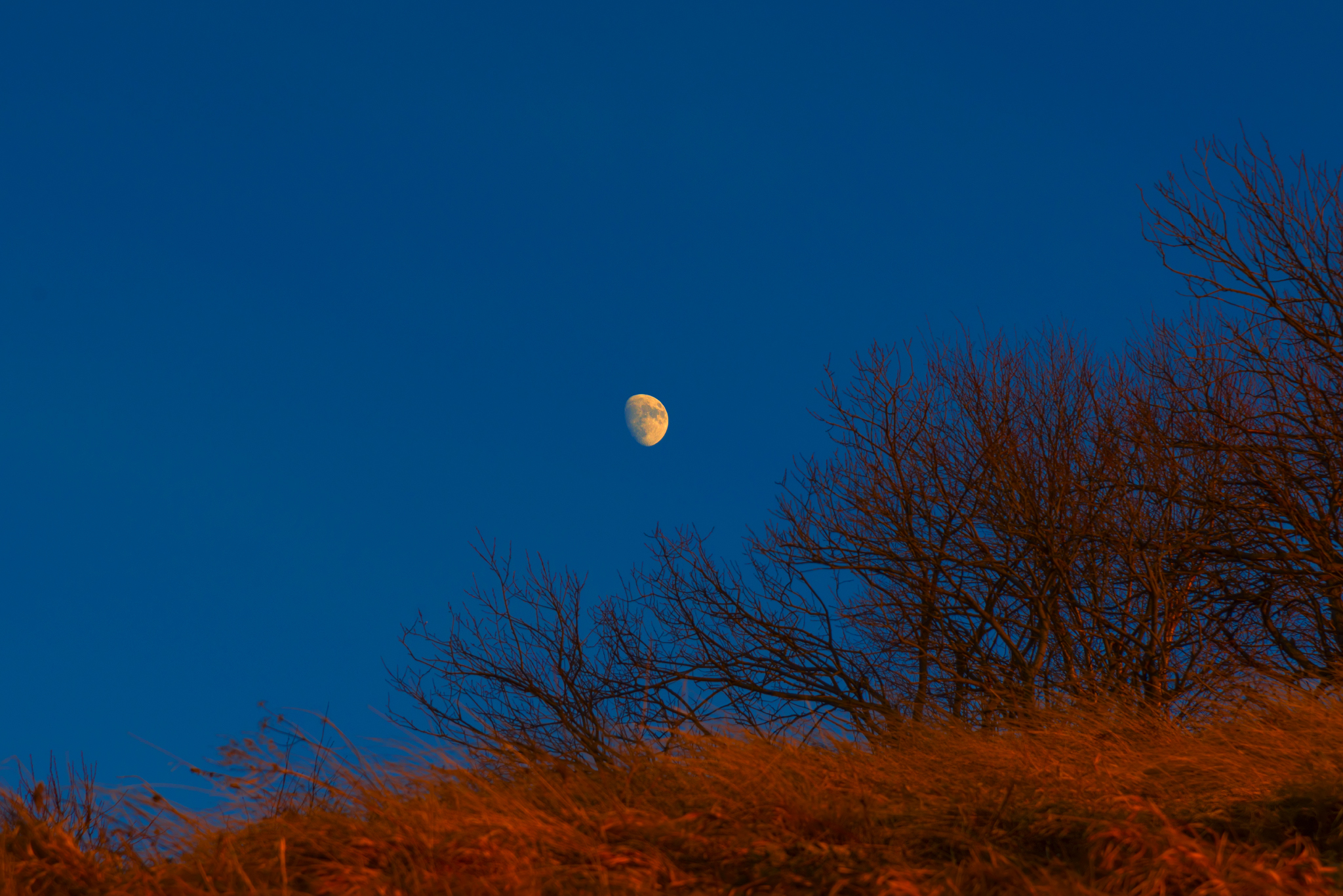 Sunset on Mount Beshtau on Christmas Eve - My, Beshtau, Sunset, Clouds, Longpost, Nature