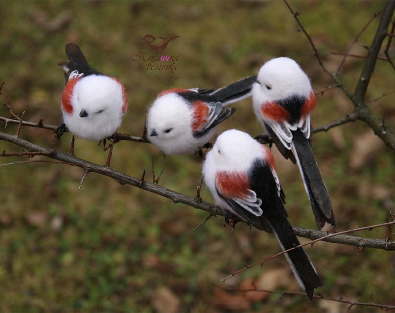 Opolovnichki. Dry felting from wool - My, Needlework without process, Dry felting, Author's toy, Needlework, Toys, Creation, Longpost