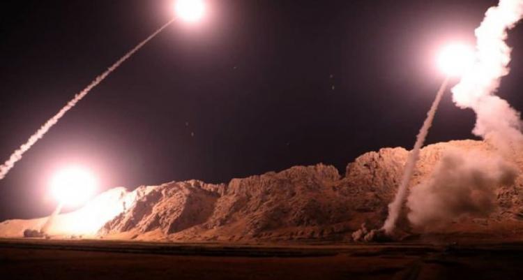 Iran launches missile attack on US airbase - Iran, USA, Airbase, Shelling, Missile strike