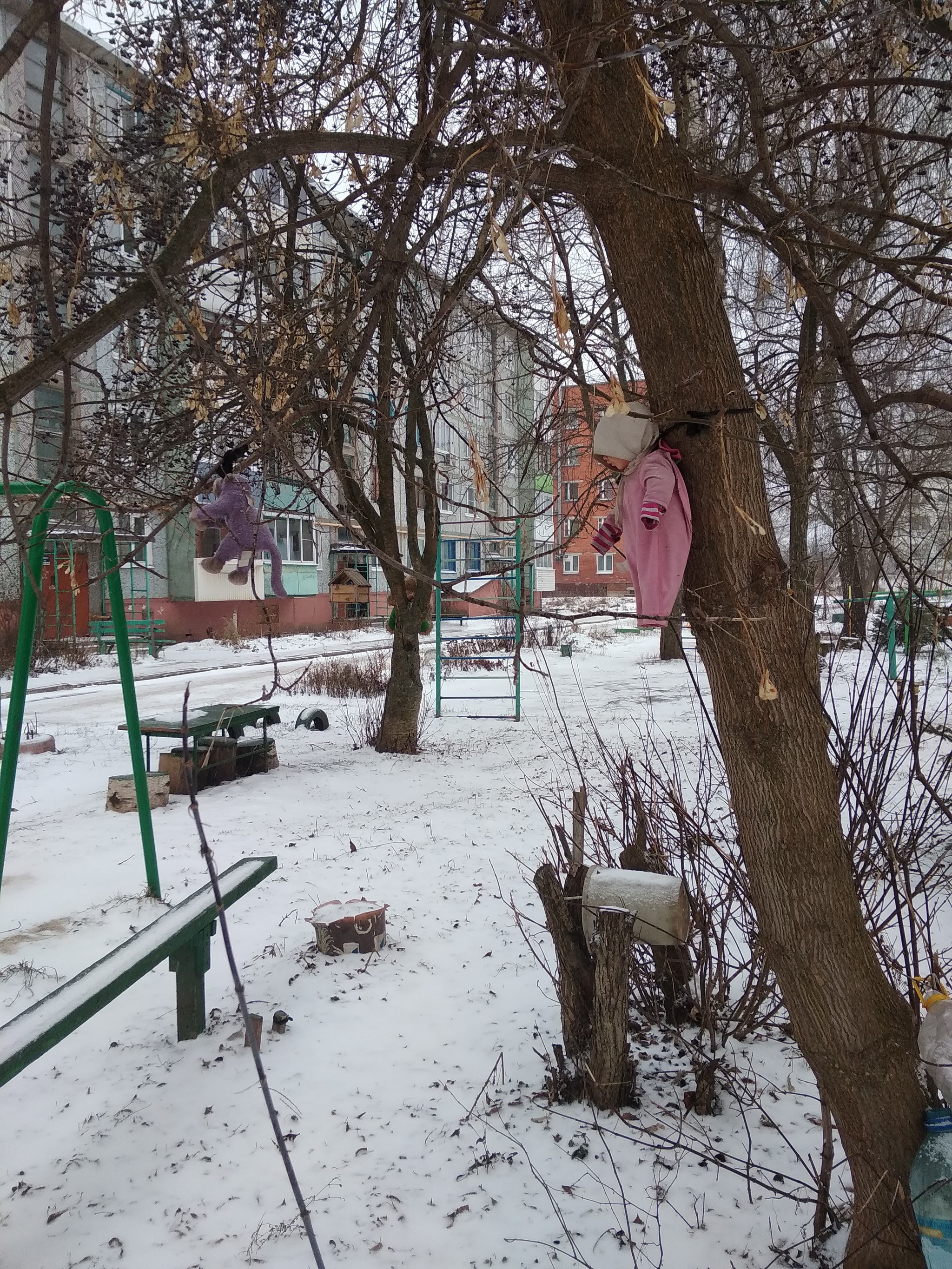 Harsh Russian playgrounds - My, Children, Playground, Toys, Decoration, Longpost, Kripota