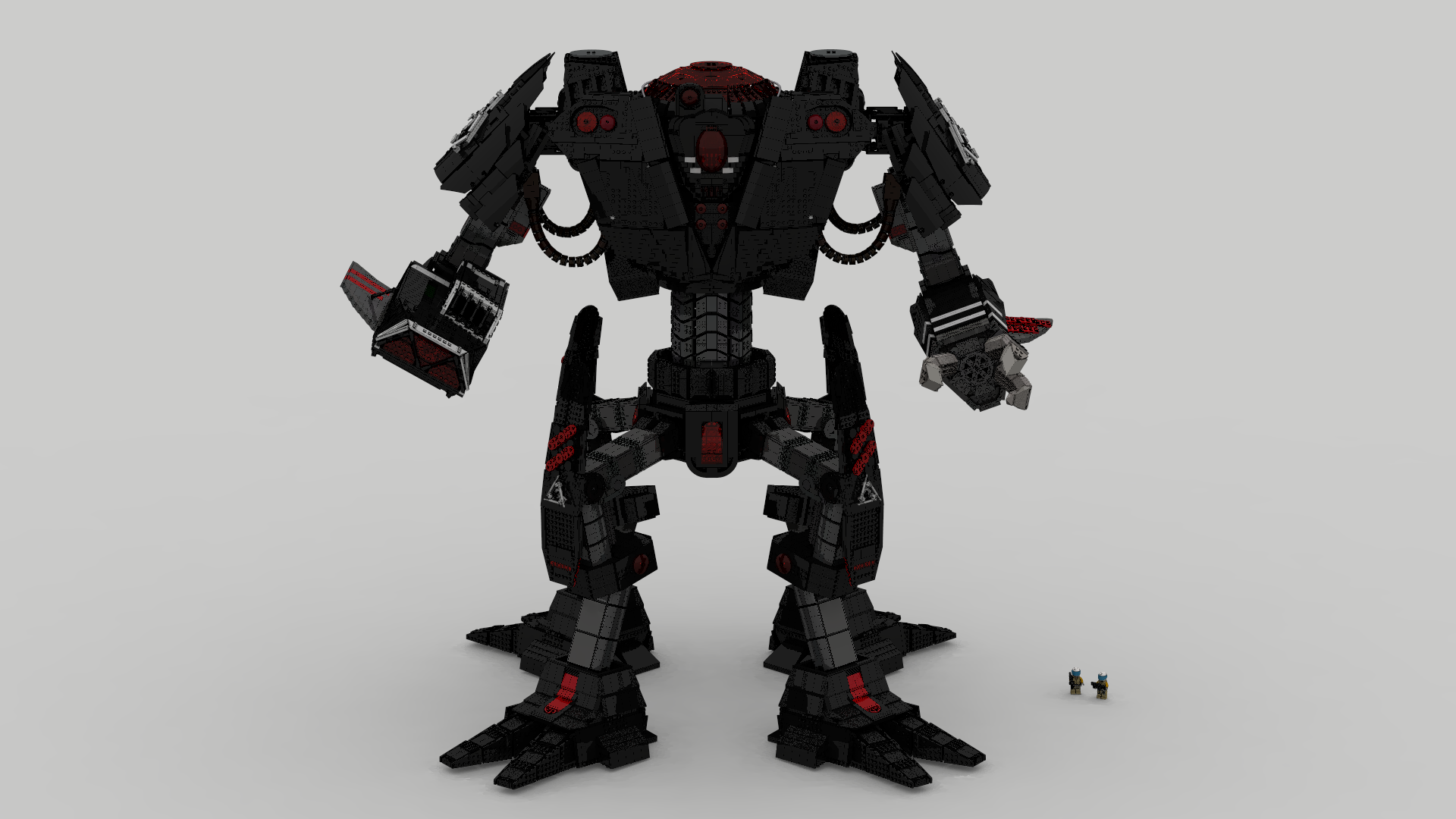 Redeemer engaged! - My, Lego, Ldd, LEGO digital designer, Constructor, Homemade, Tiberiumwars, Longpost