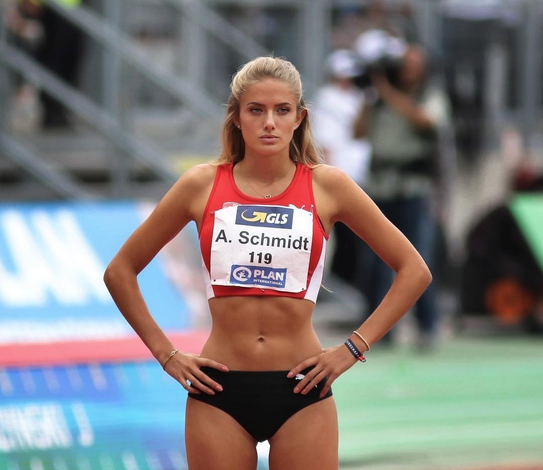 19-year-old German runner Alice Schmidt is recognized as the sexiest athlete in the world. Ufff... - beauty, Run, Sport, Girls, Longpost