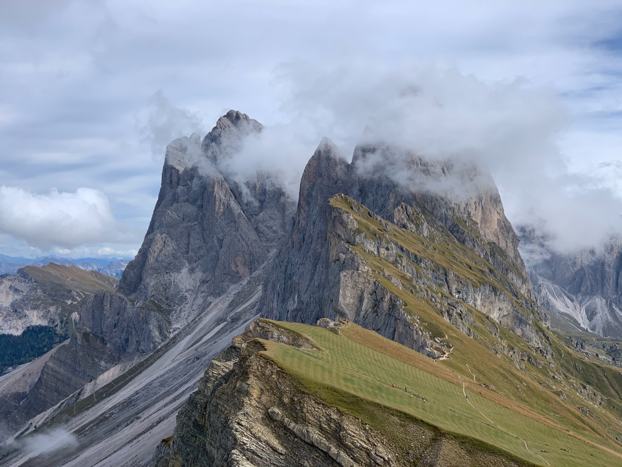 Seceda. Dolomites - Моё, Alps, Италия, Альпы, Доломитовые альпы, Горы, Путешествия