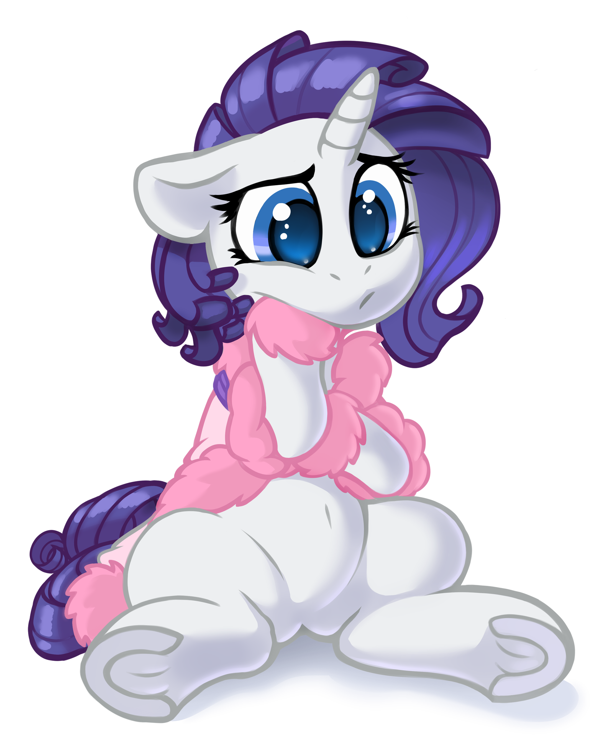 Зефирка - My Little Pony, PonyArt, Rarity, Dimfann