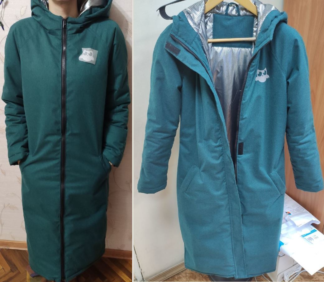 How I sewed my own parka - My, Sewing, Needlework with process, Parka, Winter clothing, Longpost