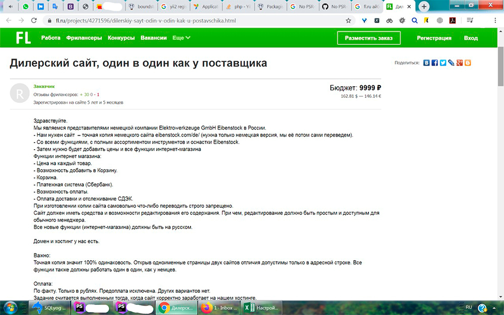 Mega serious project and mega sensitive website customer - My, Freelance, Customers, Russian Freelancing is Divine, Longpost