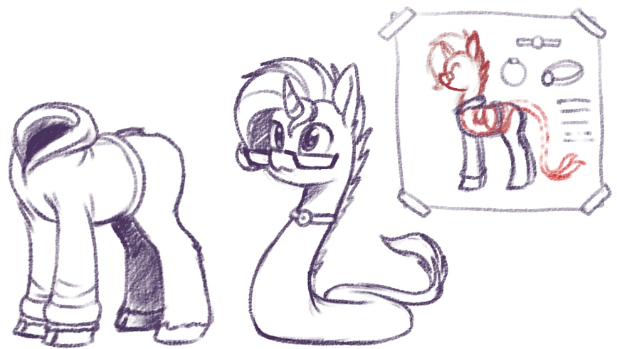 Unusual pony - My little pony, Original character, Shydale, GIF, Longpost