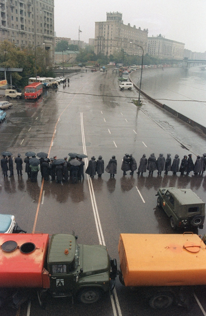 Dashing 90s. In September 1993 - 1993, Boris Yeltsin, Protest, Moscow, Rutskoy, Longpost, 90th, A selection