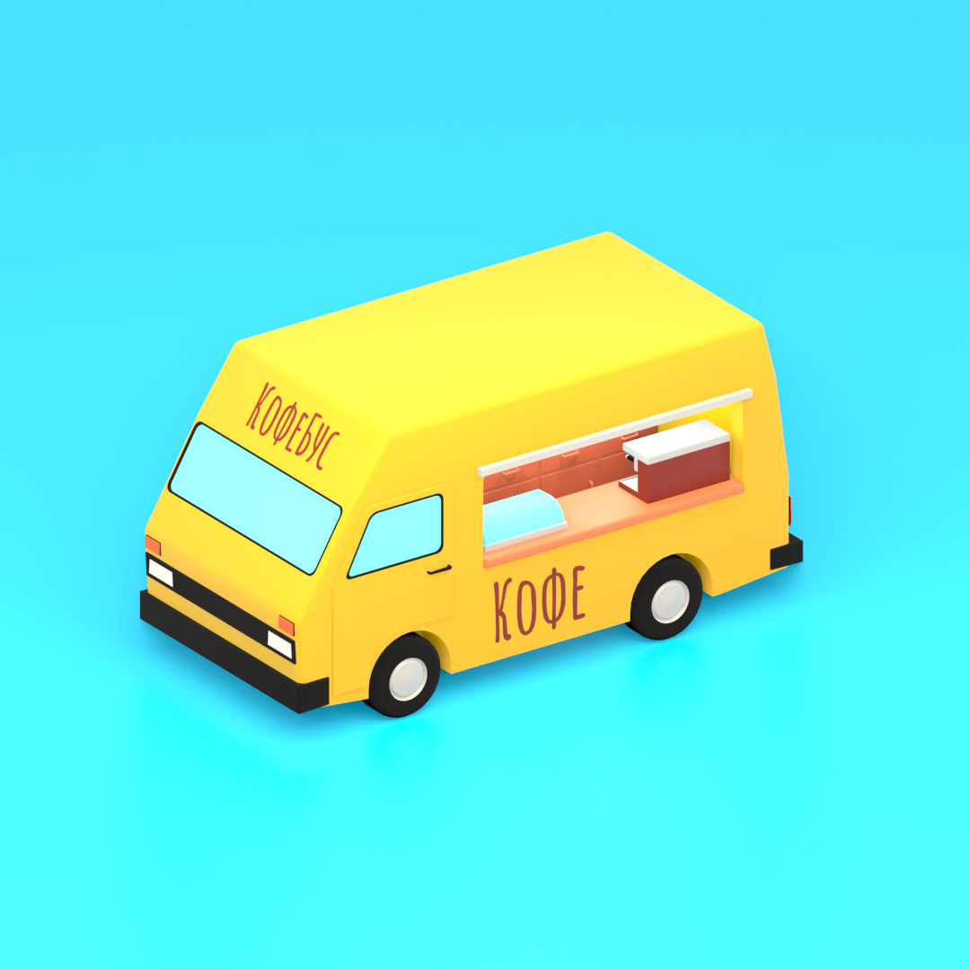 My low poly illustrations - My, Blender, Low poly, 3D, 3D modeling, Illustrations, Art, Longpost