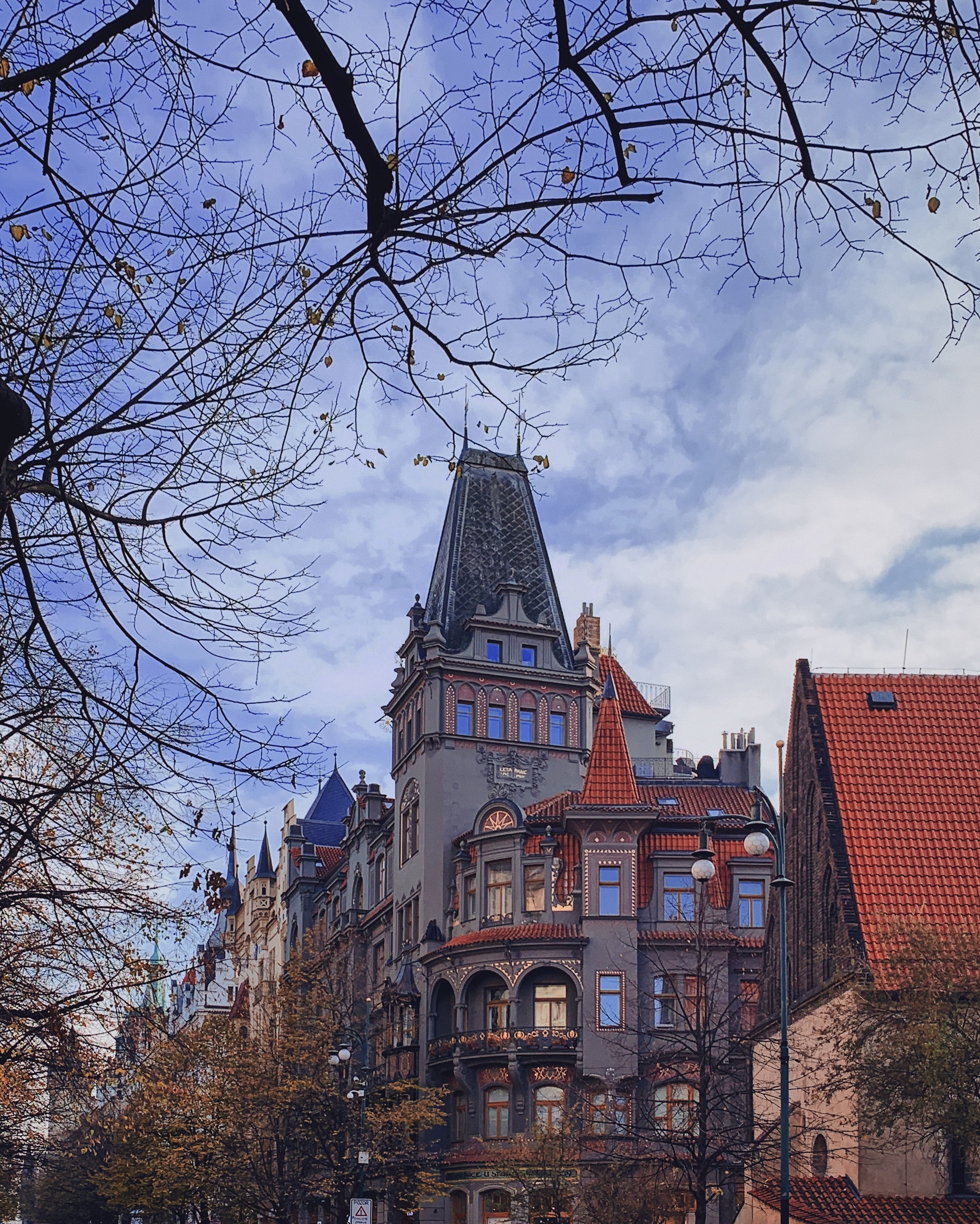 The most beautiful house on the street of the most expensive boutiques in Prague - My, Prague, Czech, Europe, Architecture, Longpost, The photo