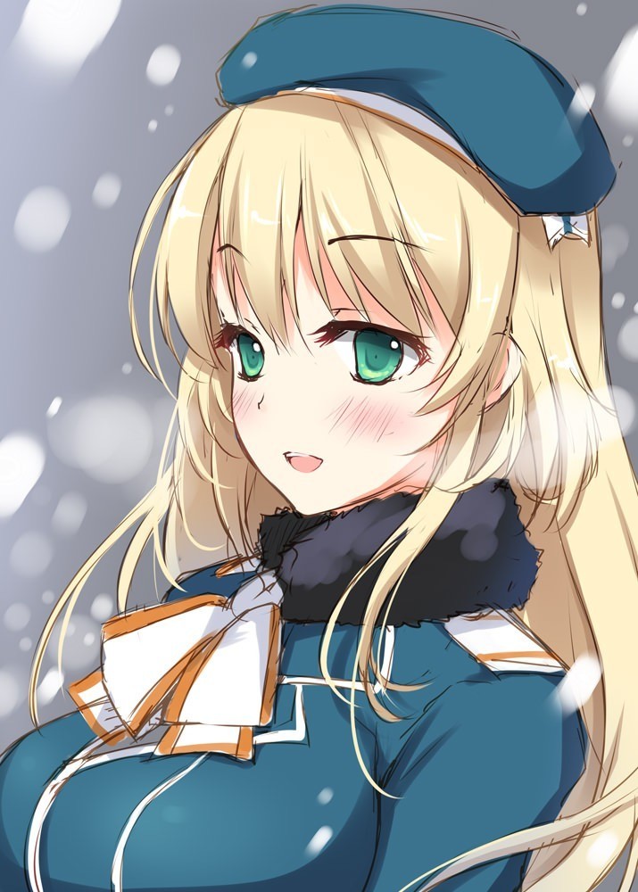 Atago - Anime, Anime art, Kantai collection, Atago, A selection, Longpost