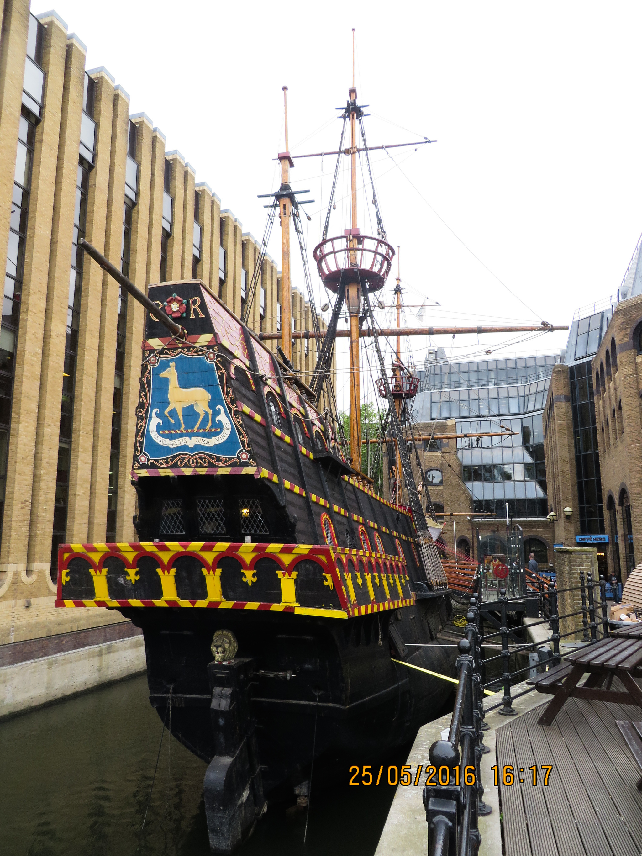 Golden Hind. Around the world on a small boat - My, Golden Deer, Galleon, London, Trip around the world, Longpost