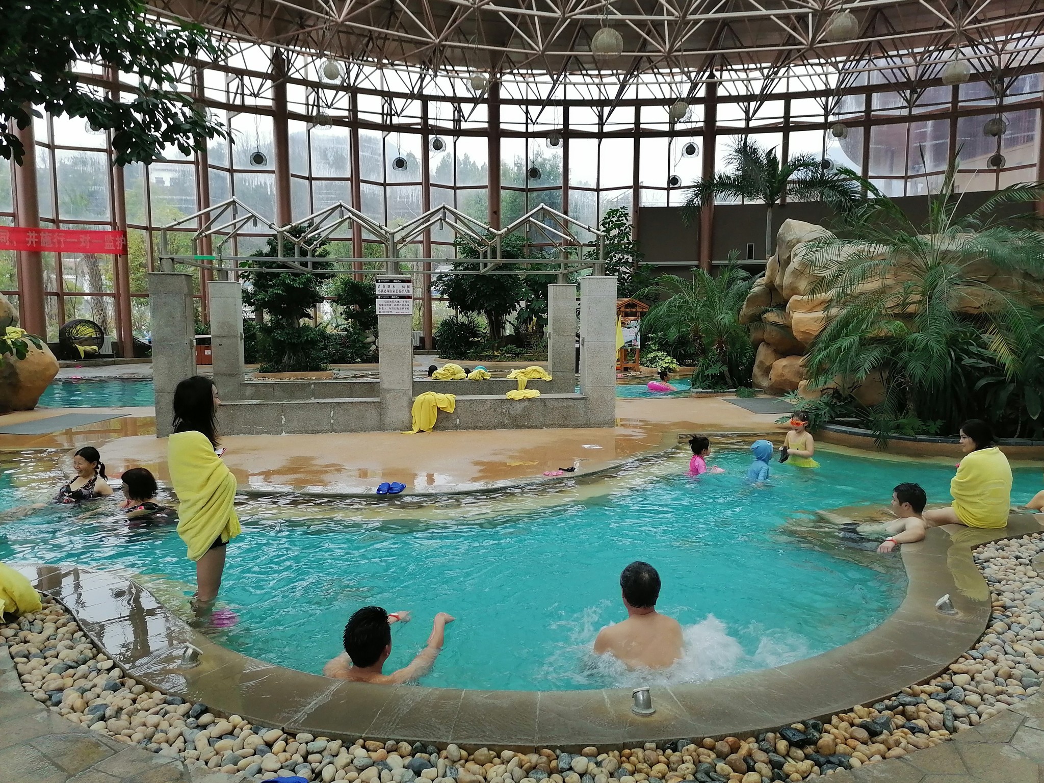 Trip to a complex with thermal waters (China) - My, China, Health, beauty, Longpost