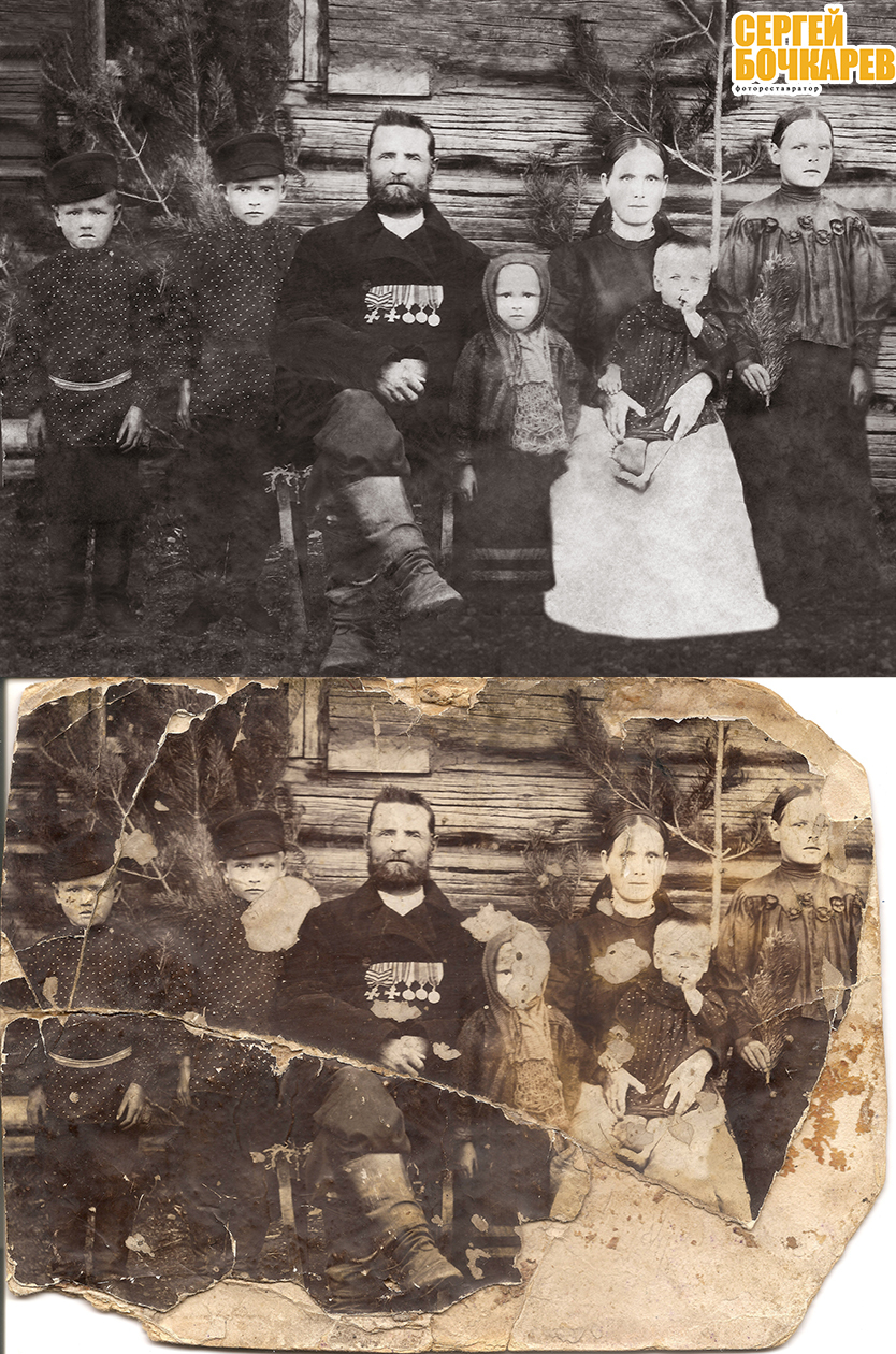 Реставрация фотографий | Пикабу