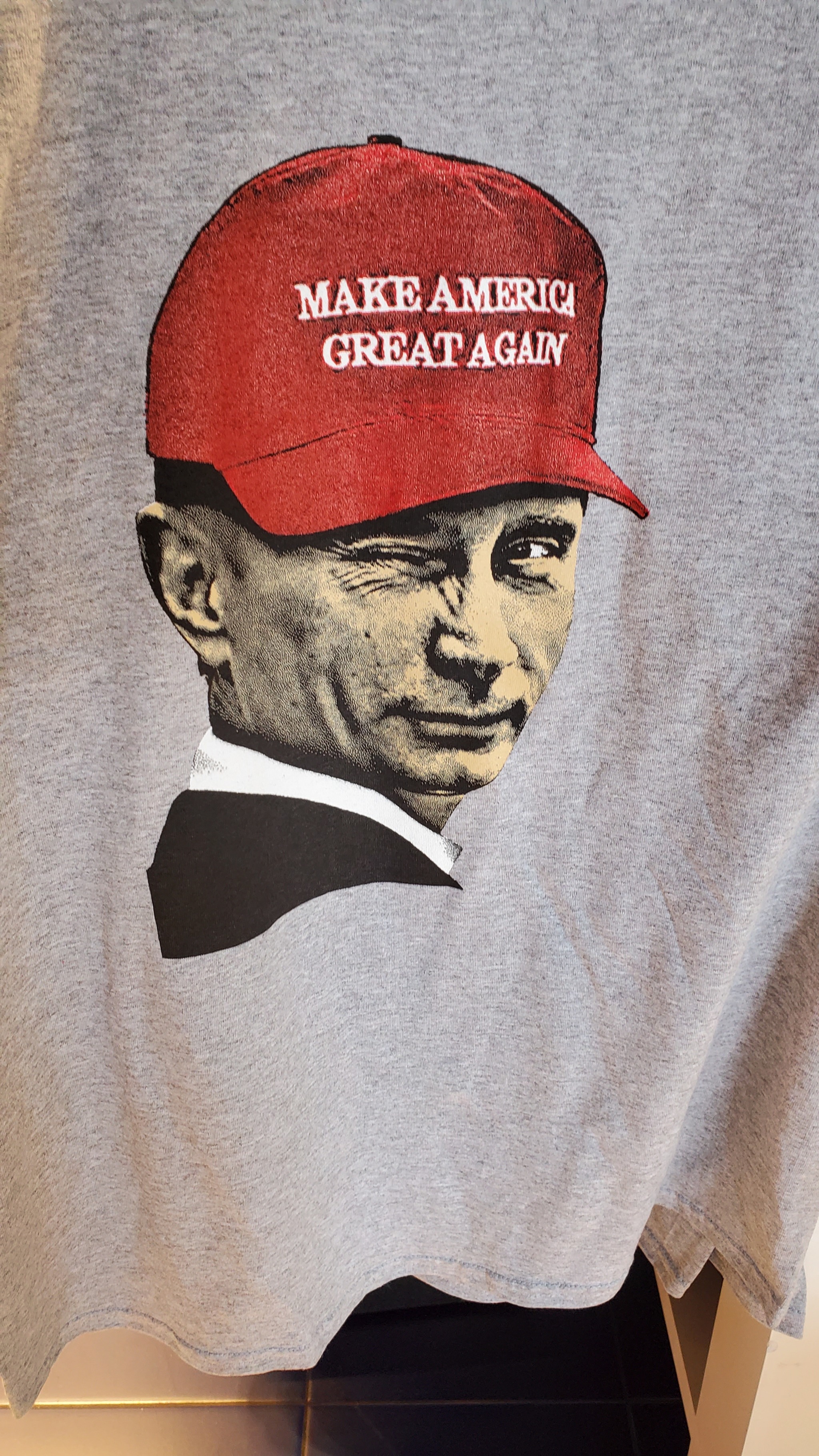 Unexpectedly at Los Angeles airport - My, Vladimir Putin, USA, Let's Make America Great Again, Longpost