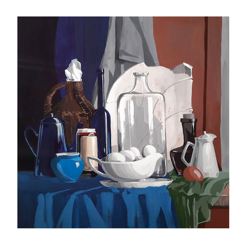 My painting 3rd course - My, Painting, Academy of Arts, I'm an artist - that's how I see it, Still life, Longpost