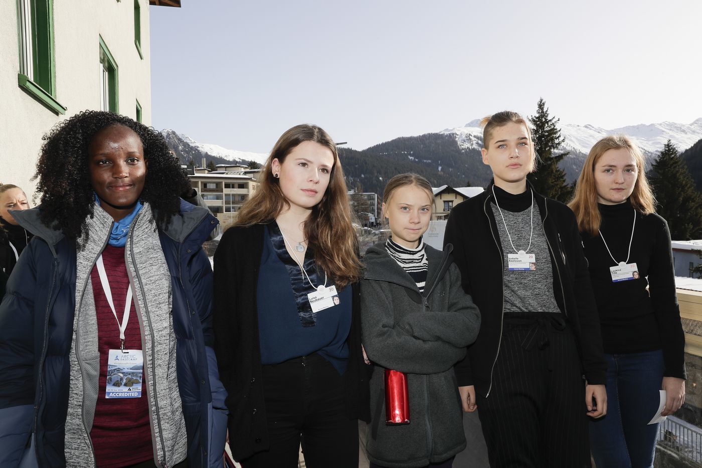 Racism scandal at Davos conference - Scandal, Racism, Davos, Press conference, Ecology, Greta Thunberg, news, Longpost