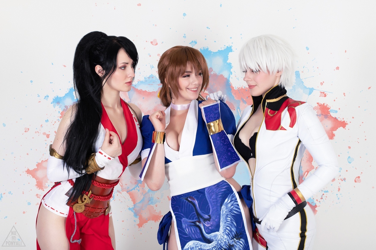 Onyxia Sophinicum, Adamae and Omi - NSFW, The photo, Girls, Cosplay, Longpost, Omi, Adamae, Onyxia Sophinikum