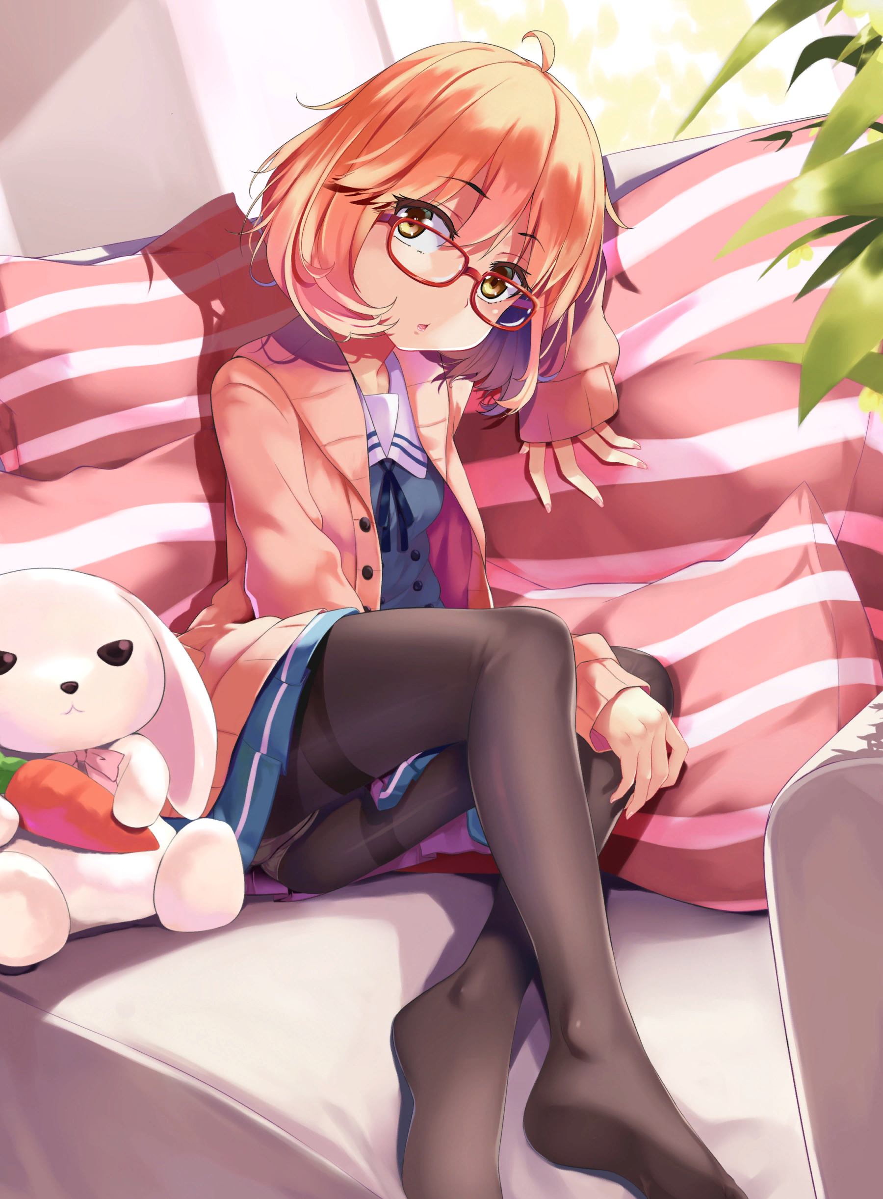 Beyond the boundary - NSFW, Mirai Kuriyama, Kyoukai no kanata, Anime art, Anime