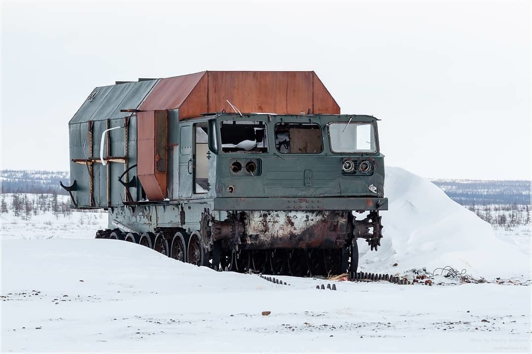 Зимник Норильск - Хатанга - Зимник, Арктика, Транспорт, Фотография, Длиннопост