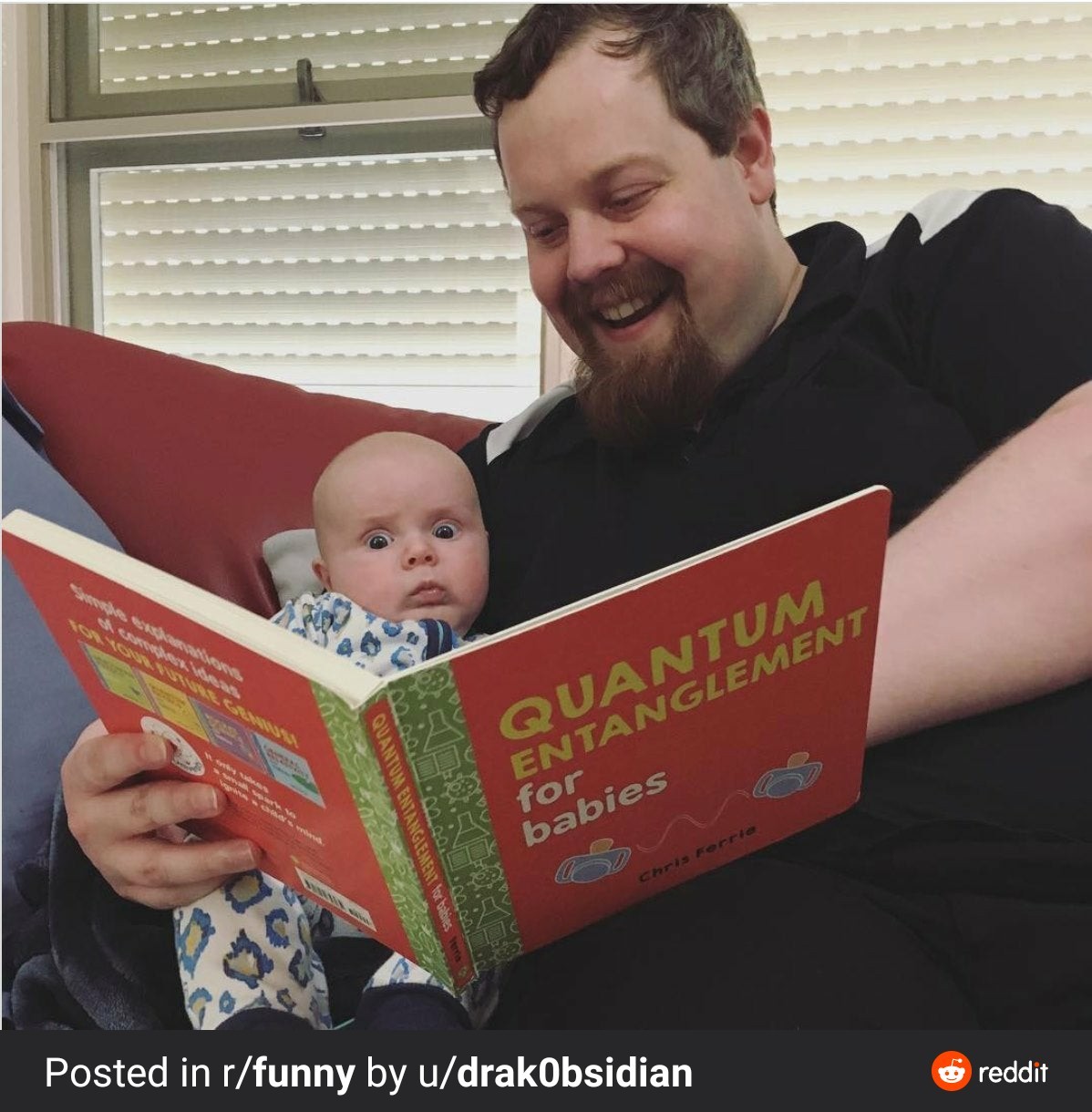 Need to confuse them all from an early age - Humor, Reddit, Babies, Quantum entanglement, Children