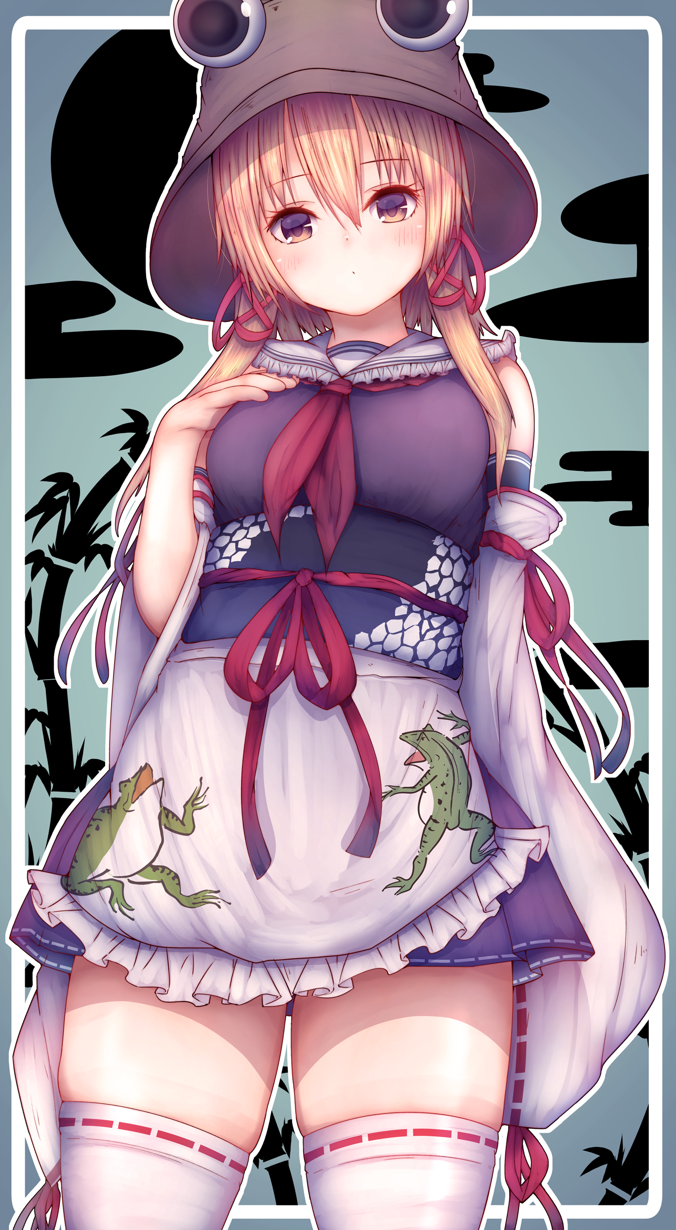 Moriya Suwako - Touhou, Moriya suwako, Anime art, Anime, Not anime, Darumoon