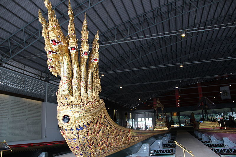 River ceremonial transport of the kings of Thailand - Thailand, Traditions, Barge, Video, Longpost