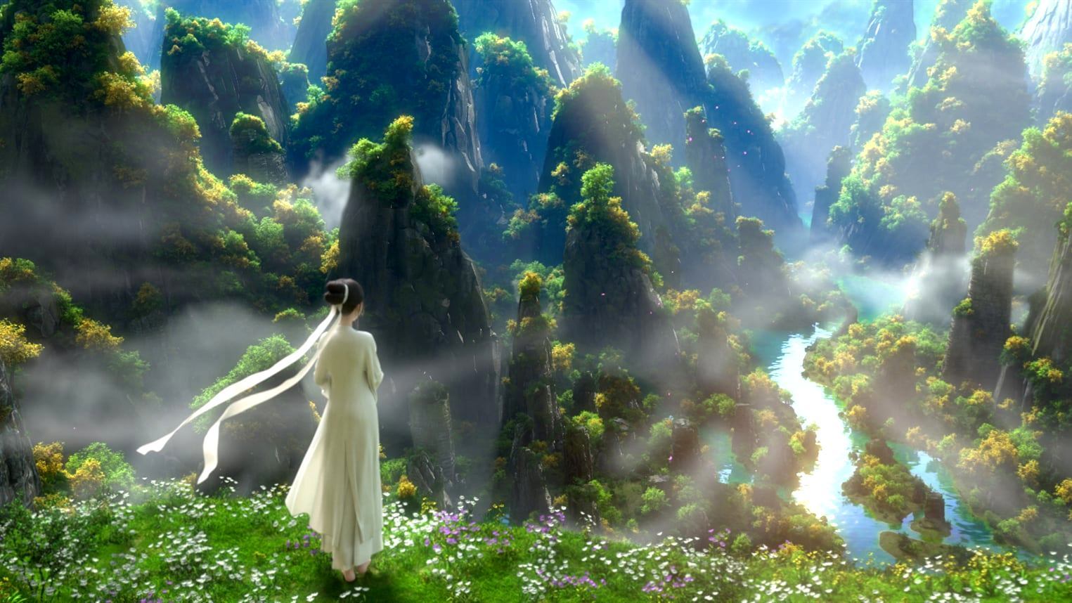 Wallpaper Bai She Yuan Qi Potryasayushe Krasivyj Kitajskij Multfilm Pikabu Free