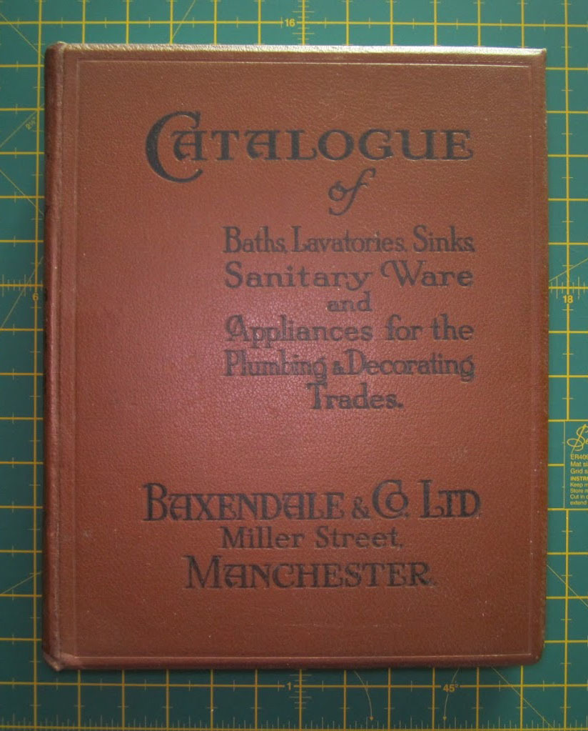 Каталог английской сантехники и не только 1920 гг. весом 3,6 кг! «Baxendale and Co. Ltd.» No. 3291 - Моё, Длиннопост, Книги, Каталог, Антиквариат, Сантехника