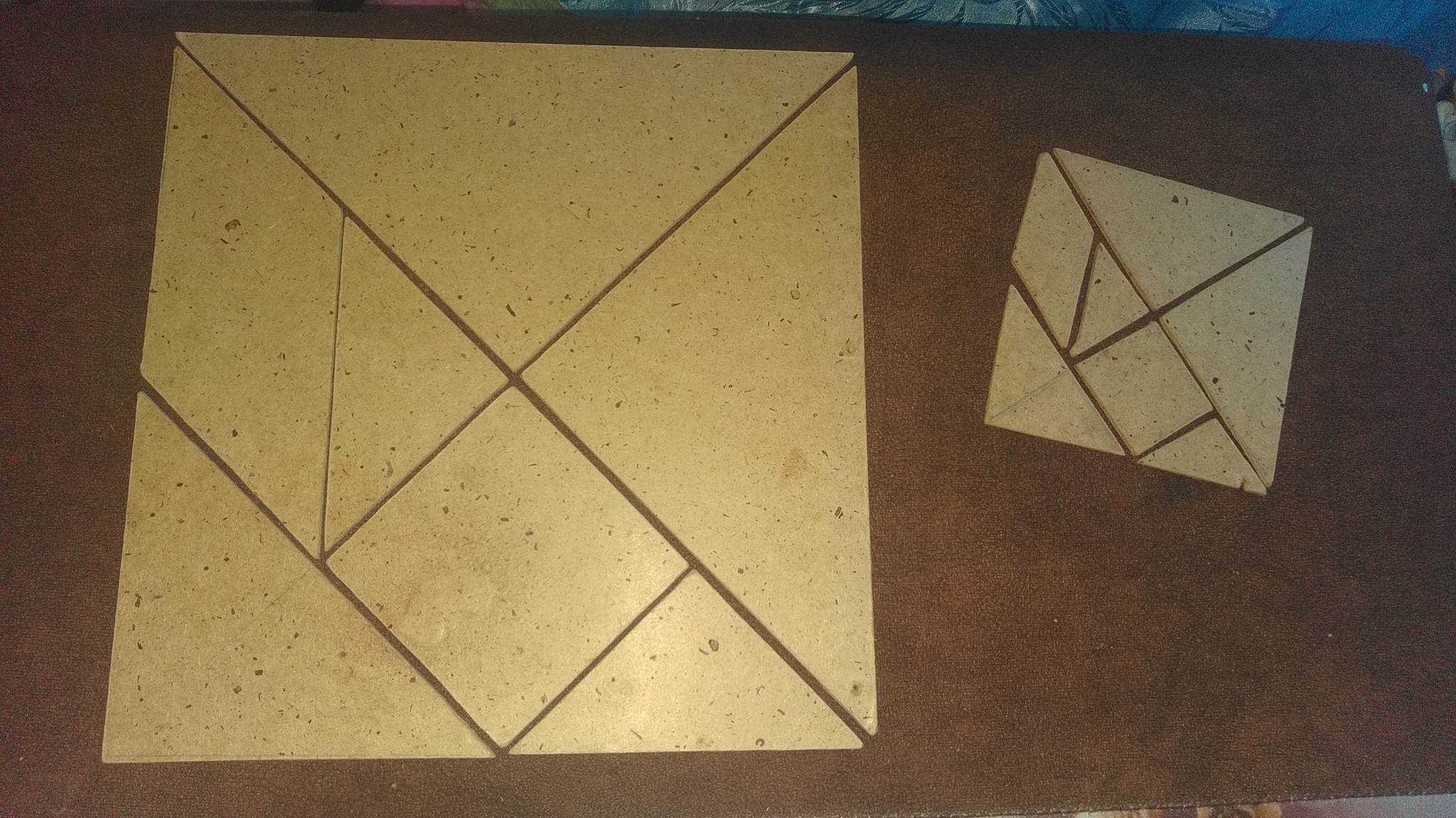 Tangram - My, Games, Decree, Plywood, Longpost