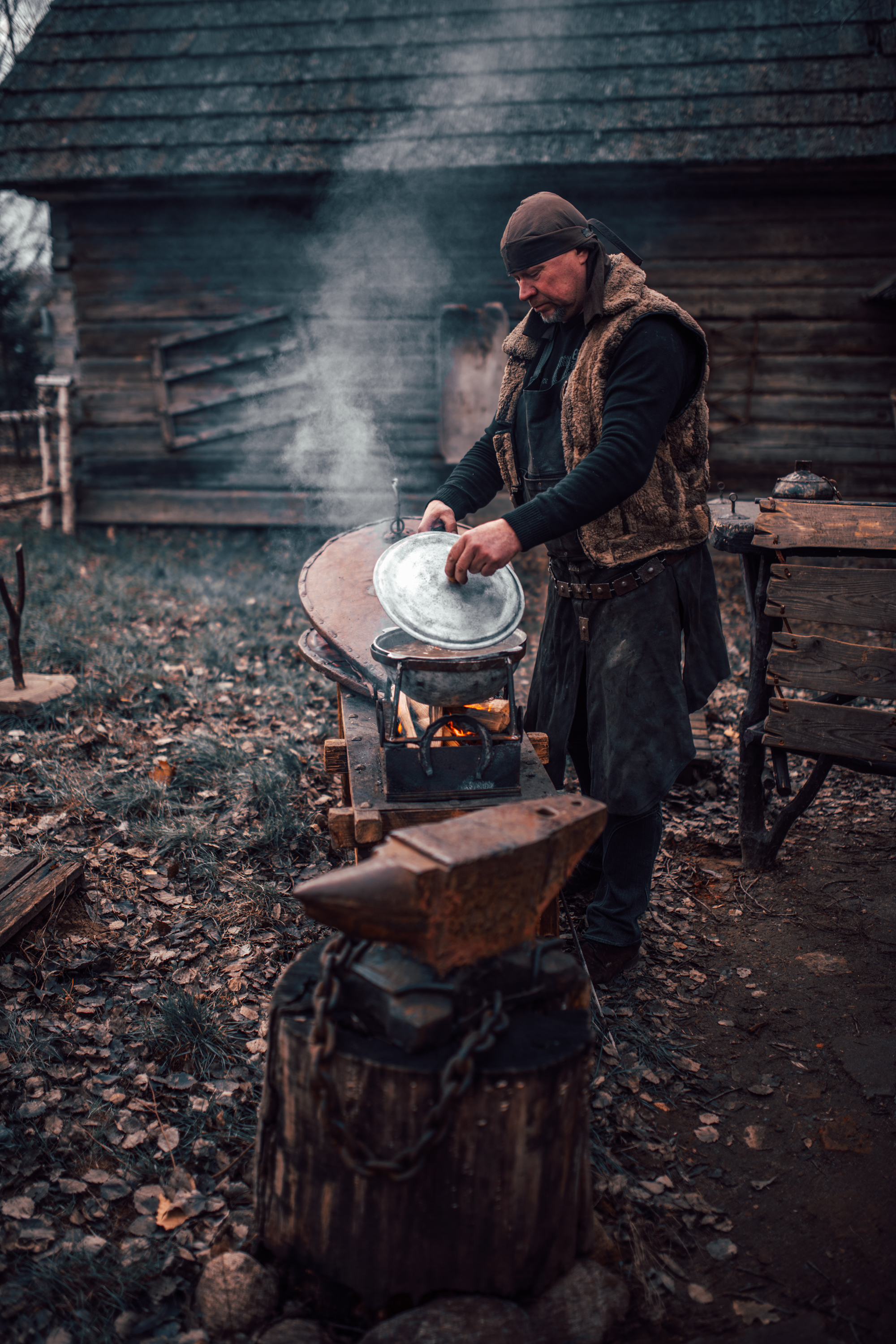 Ritual - My, The photo, Ritual, Witcher, Potion, Bonfire, Blacksmith, Republic of Belarus, Longpost