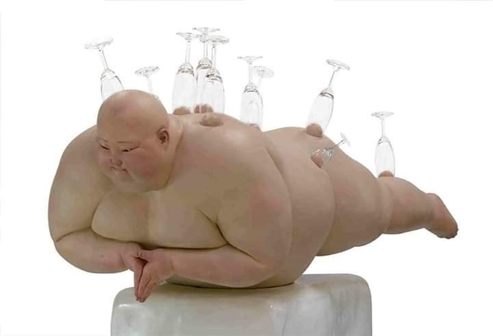 Fatty Cuties - Sculpture, Modern Art, Excess weight, Health, Longpost