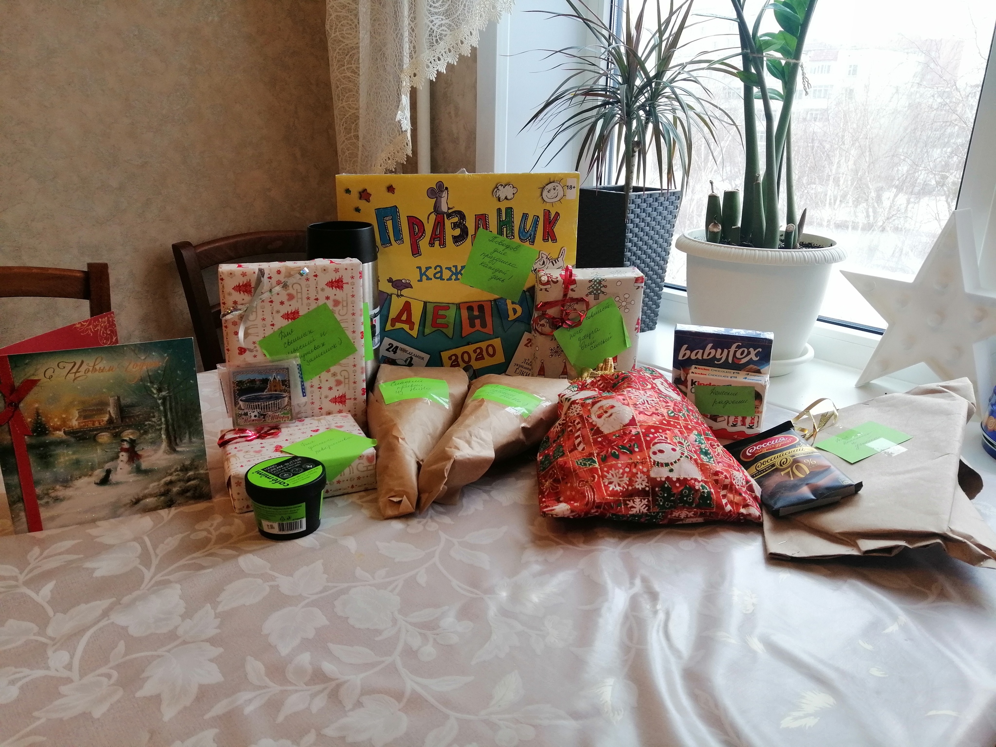 Deja vu N. Novgorod - Astana - My, Gift exchange, New Year, Gift exchange report