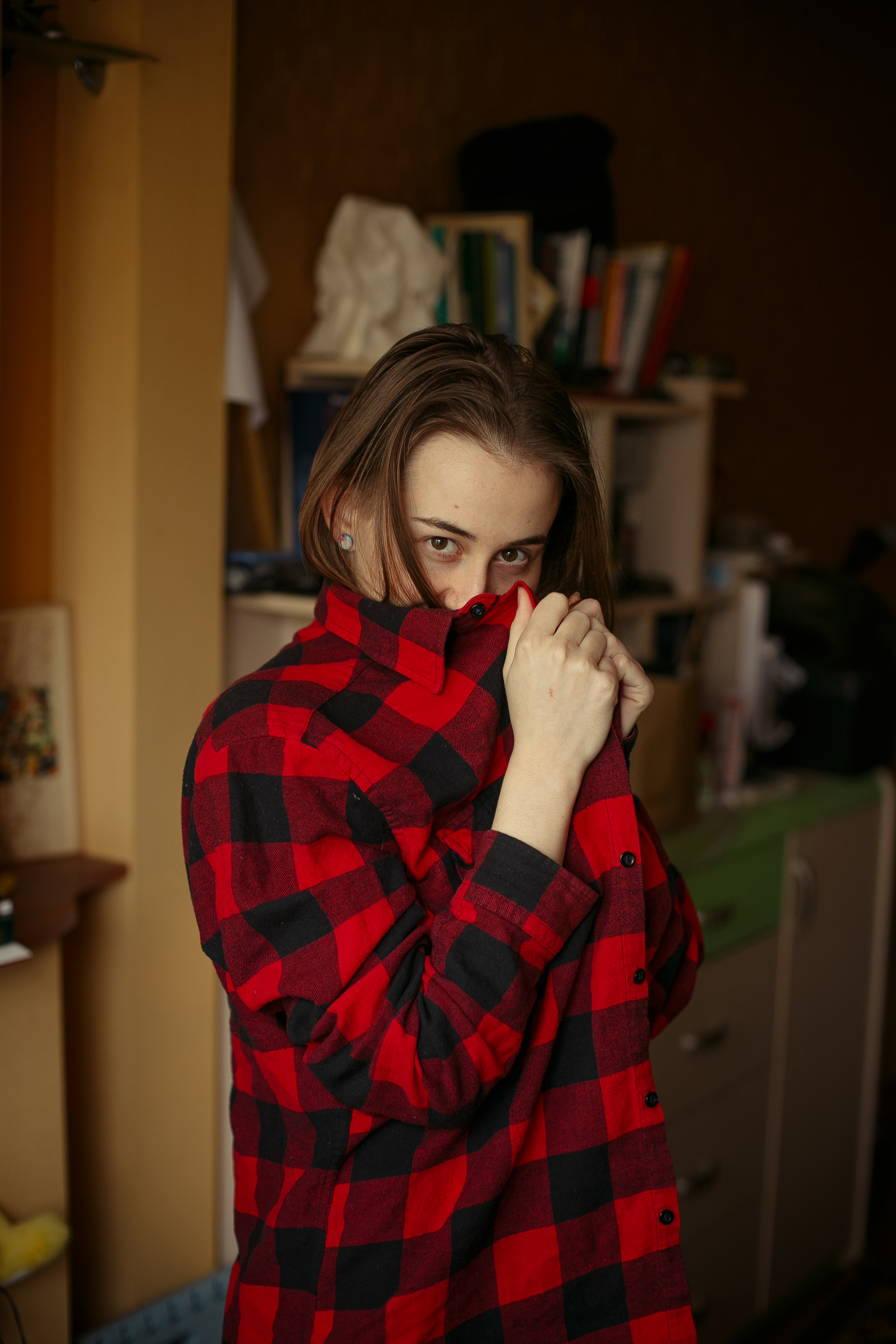 Glove-kvartirnoye - NSFW, My, Portrait, Beautiful girl, Body, Canon, Longpost