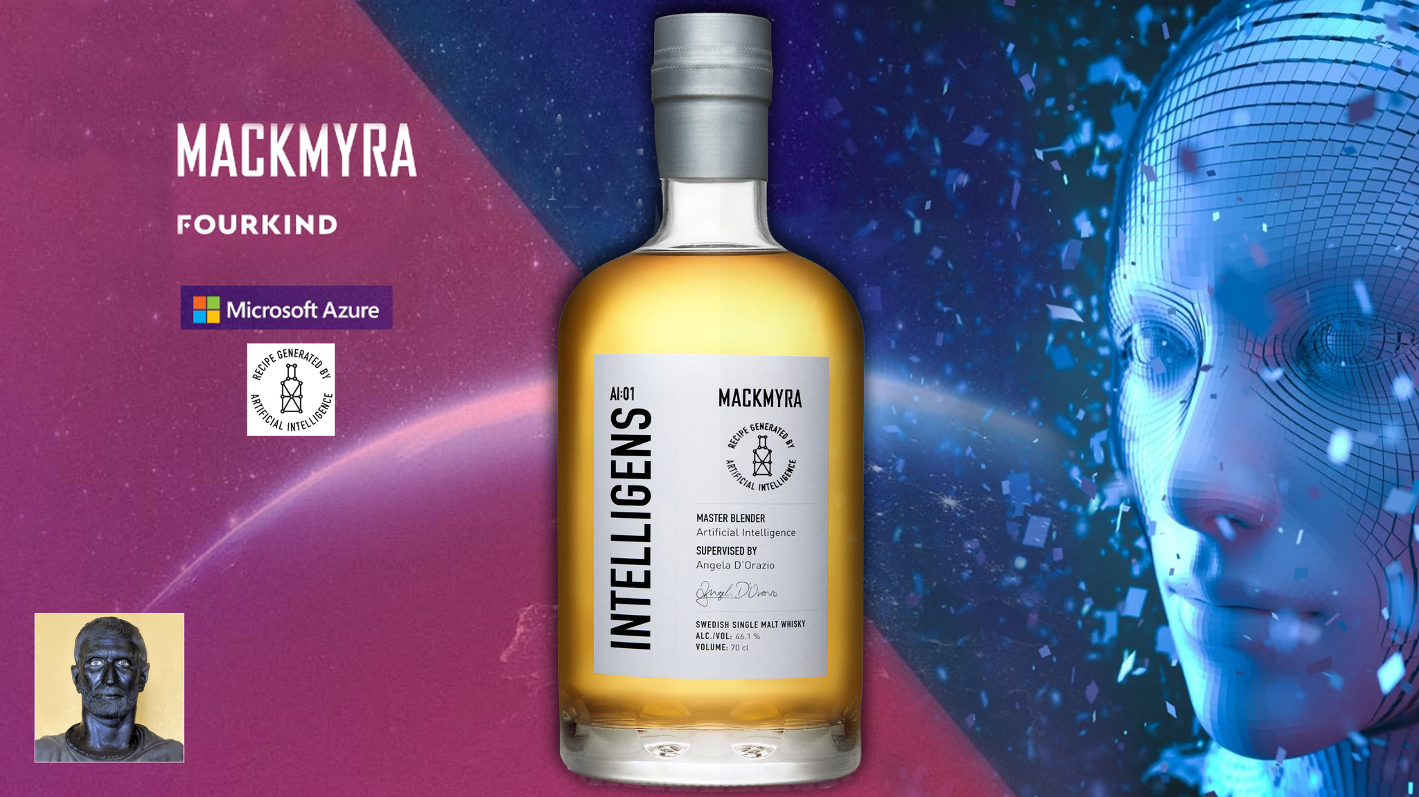 The first whiskey was created using artificial intelligence Ai Whiskey - My, Whiskey Bar, Sweden, Whiskey, Longpost