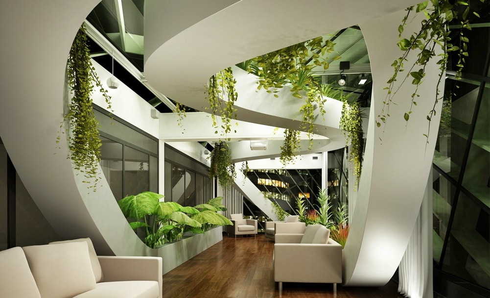 Interior in Bionics style - My, Interior Design, Bionics, Apartment, Creative, Longpost