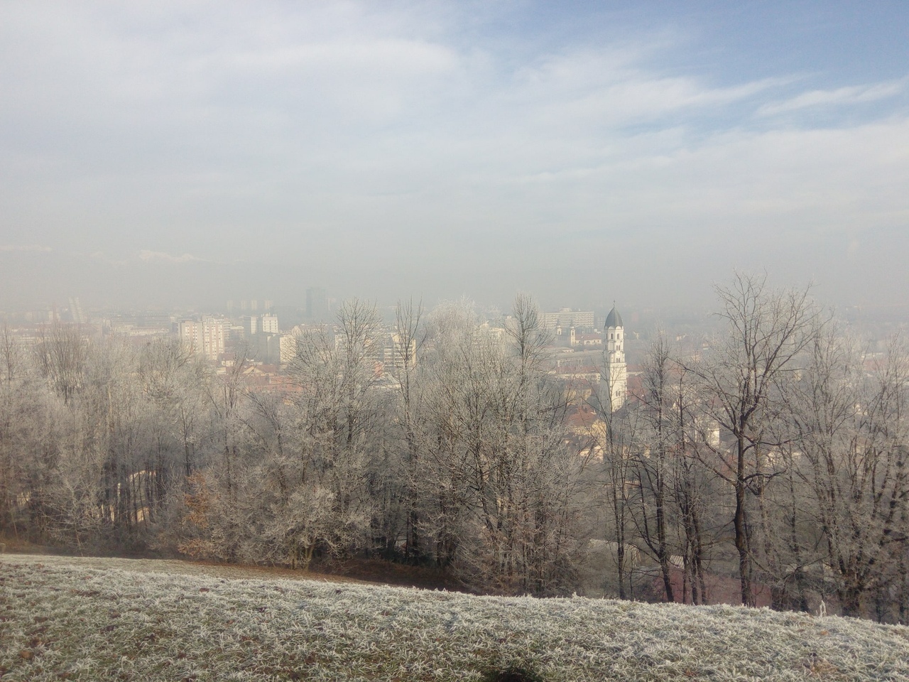 Ljubljana is frozen - My, Slovenia, Travelers, Travels, Ljubljana, Hitch-hiking, Longpost