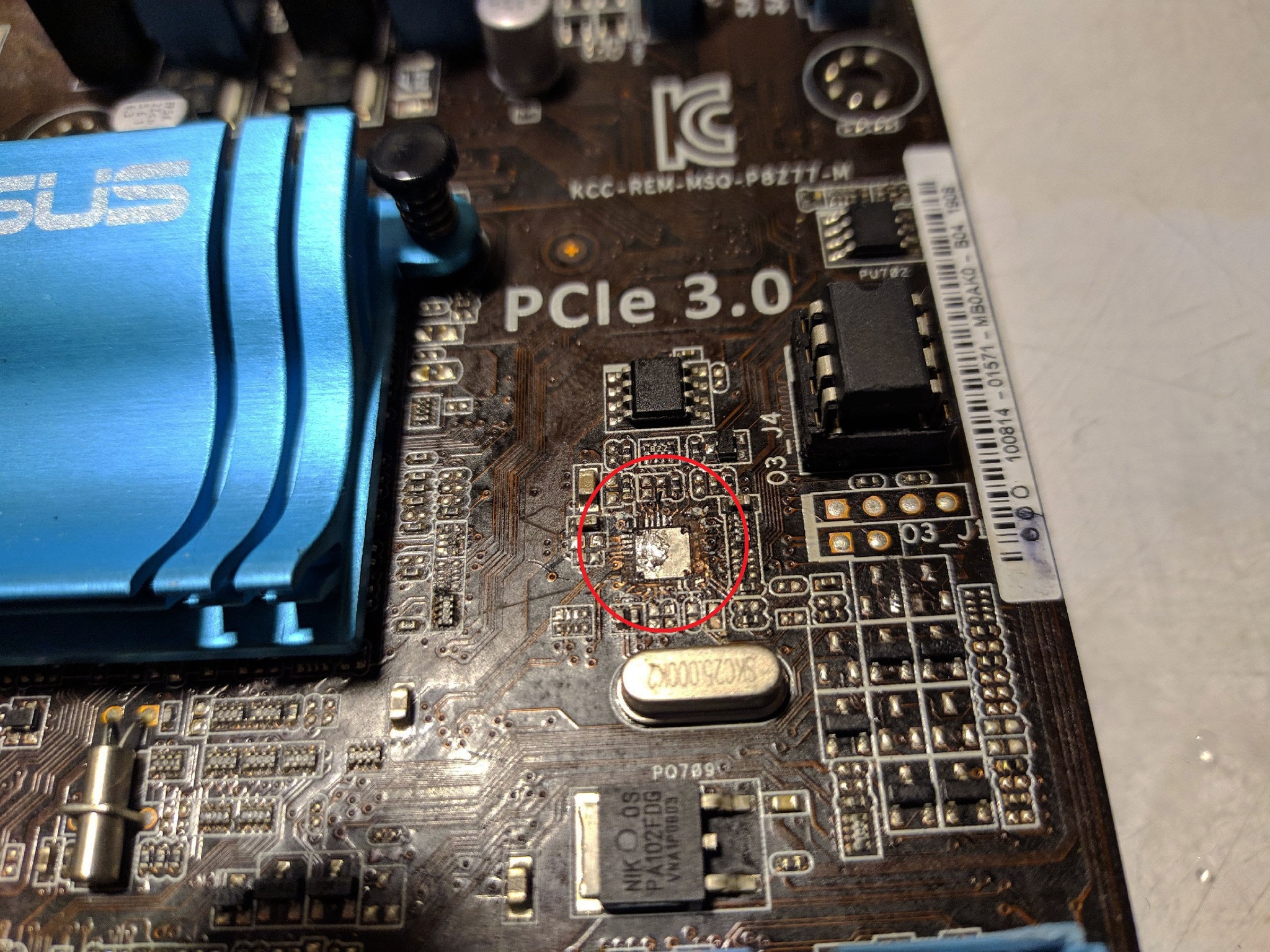 When you don't know how to solder, but want to fix your Asus p8z77m yourself - My, Repair, Motherboard, Longpost