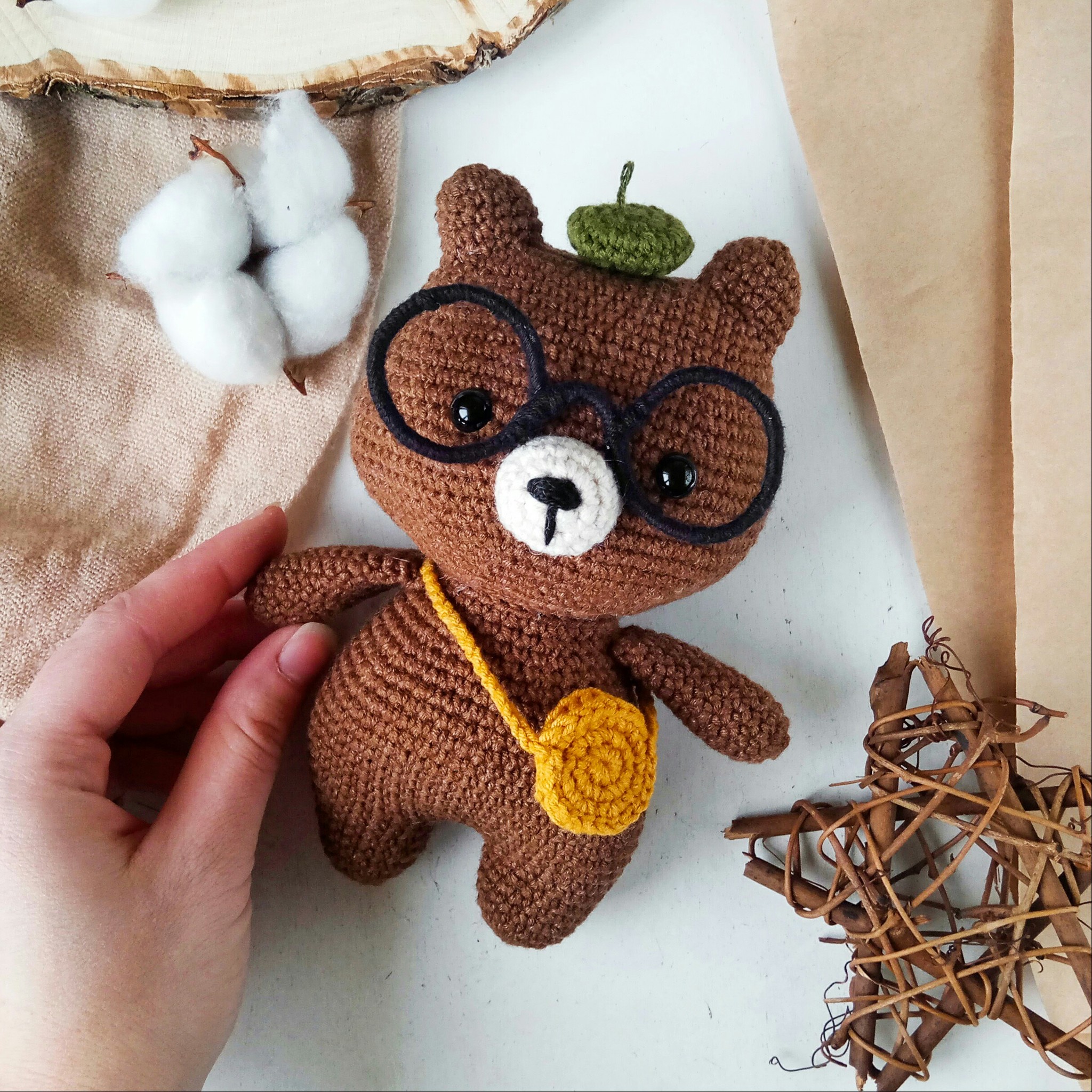 bear - My, Crochet, The Bears, Needlework without process, Amigurumi