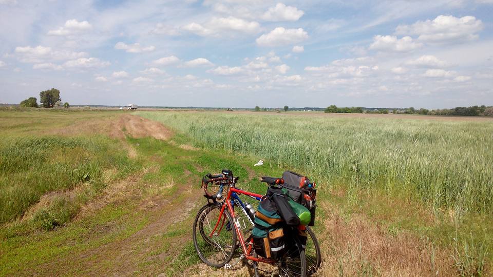 Gorky in Ukraine. Bike trip to Manuylovka - My, A bike, Bike ride, Video, Maksim Gorky