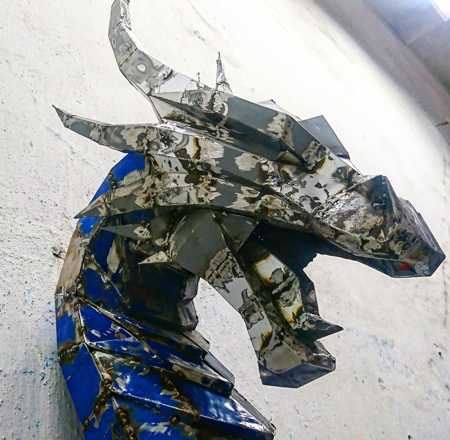 Harsh Chelyabinsk origami... - My, Metal, Starkey, Direwolf, The Dragon, Handmade, Papercraft, Longpost