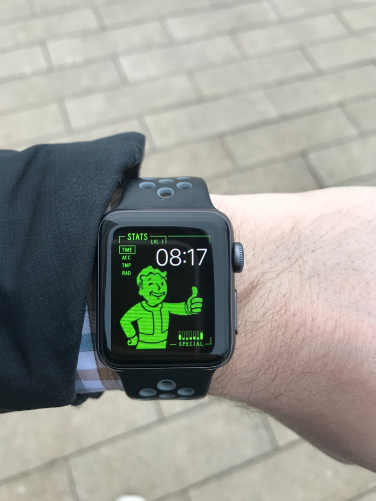 Обновил AW2 до Pip-Boy 3000 - Моё, Fallout, Apple Watch