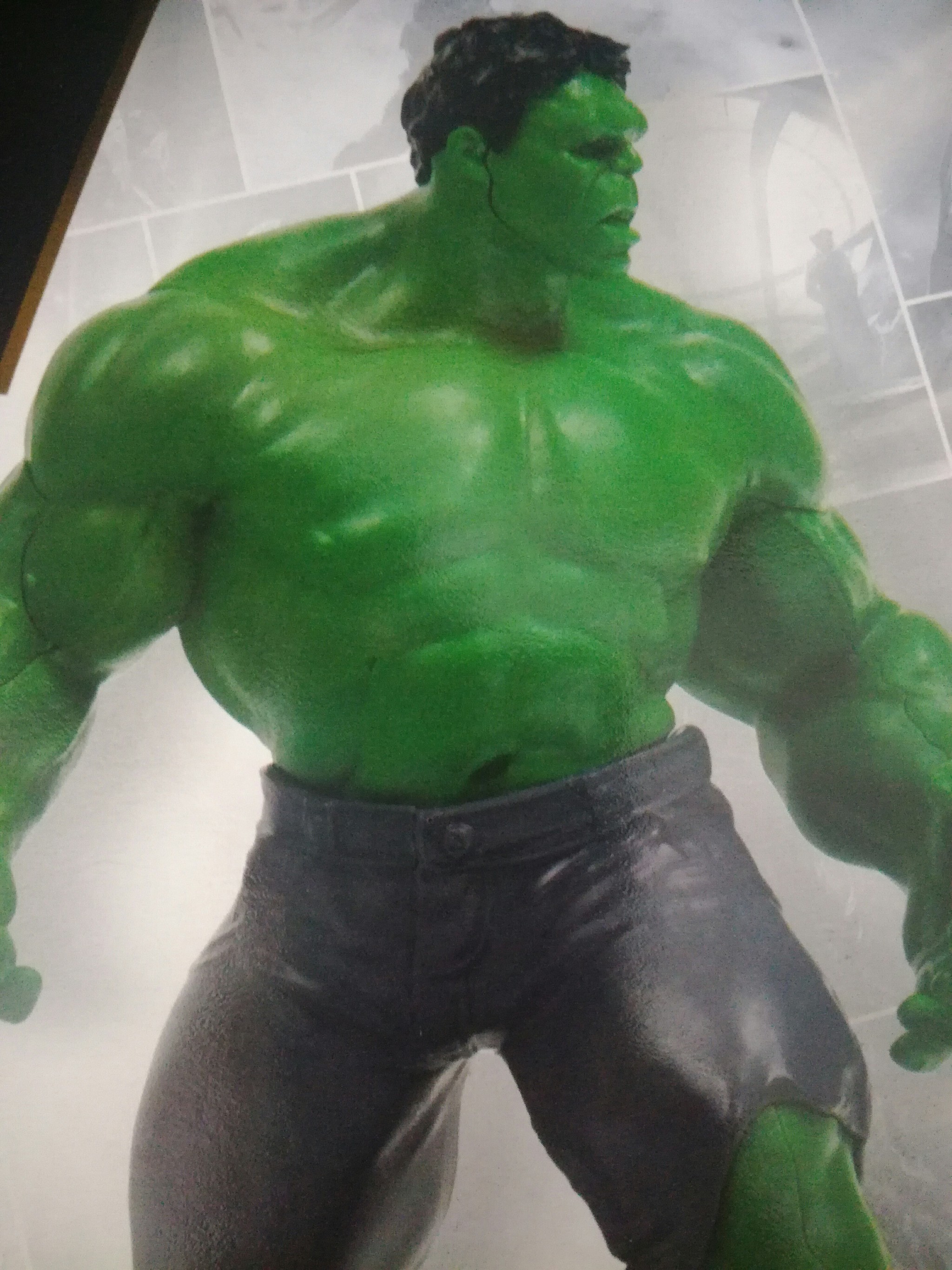 Hulk. Part 1 - My, Stand modeling, Modeling, Hulk, Marvel, Longpost