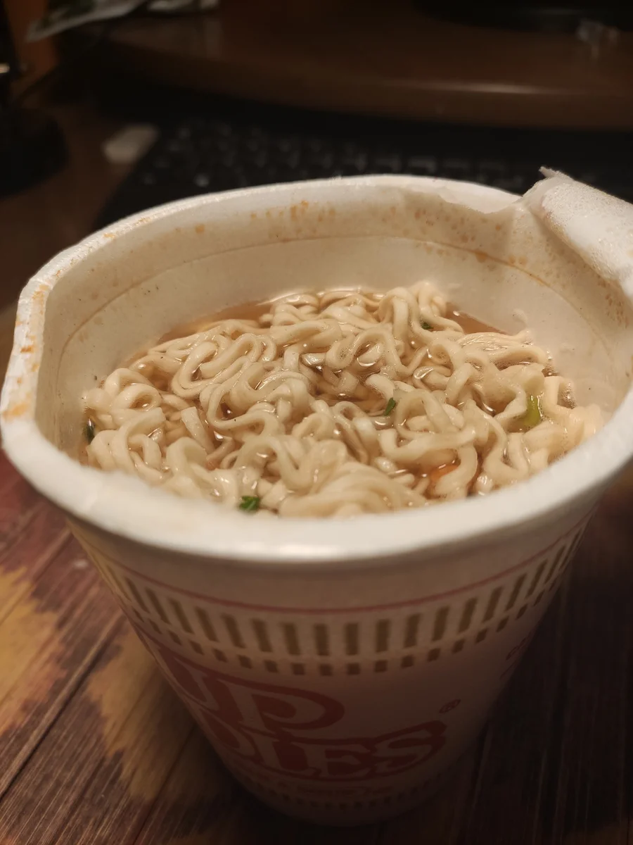 Foreign noodles with Ozon #1 With shrimp! - My, Food, Noodles, Japan, Products, Doshirak, Nissin, Overview, Ozon, Longpost