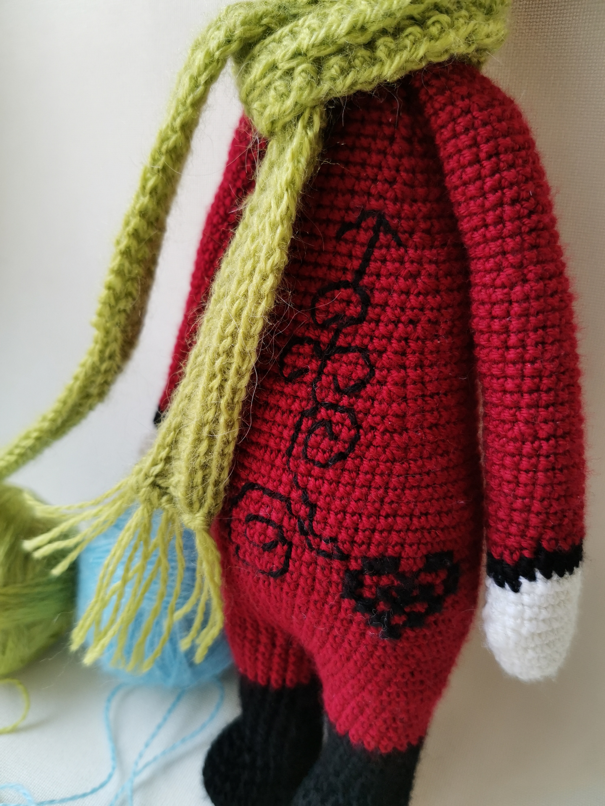 Phoebe the fox - My, Crochet, Process-free, Knitted toys, Handmade, Longpost, Needlework without process