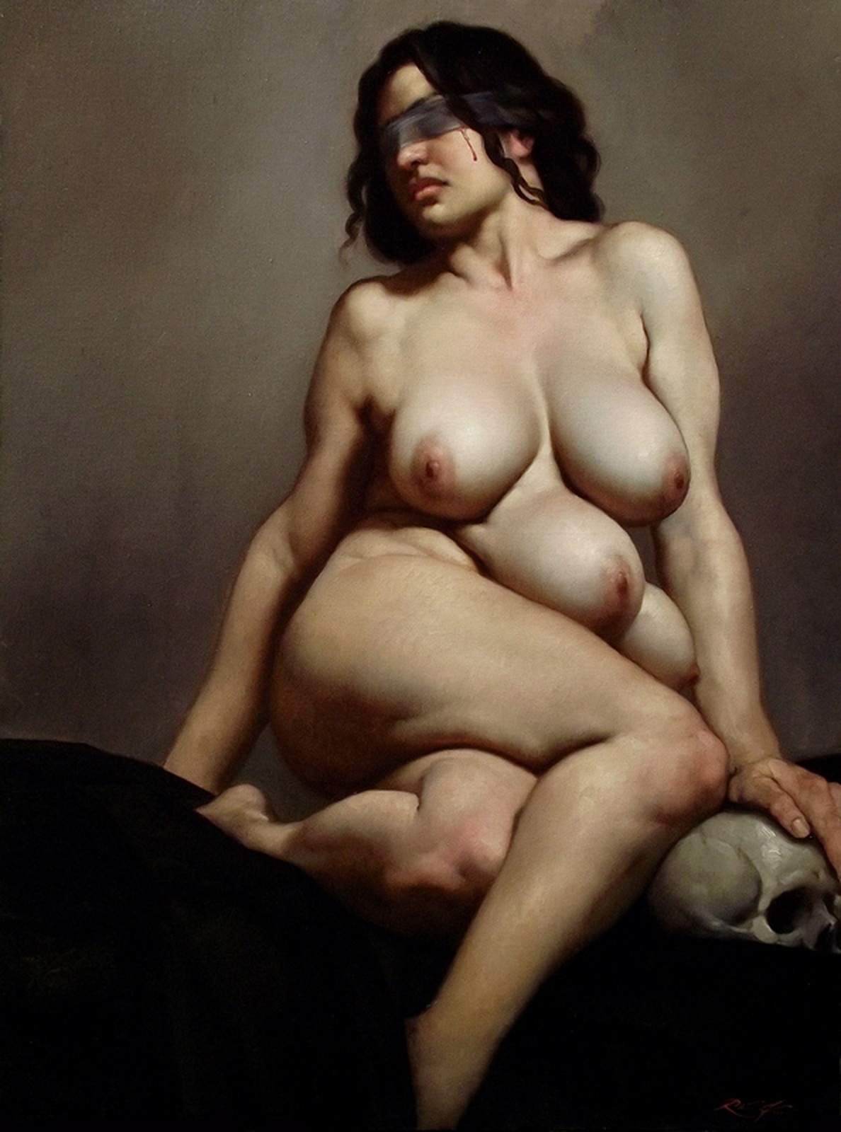 Роерто Ферри (Roberto Ferri) - NSFW, Длиннопост, Эротика, Живопись, Художник