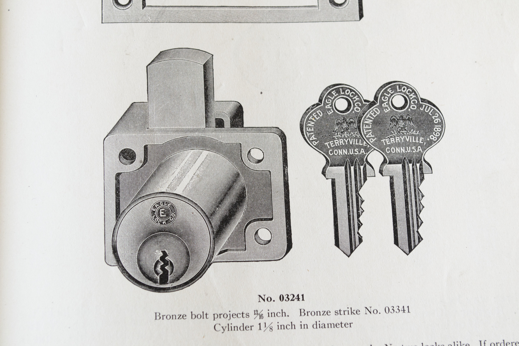 LOCK CATALOG EAGLE LOCK CO Volume 46 1930+ USA - My, Catalog, Antiques, Books, Lock, Keys, Skobyanka, Longpost