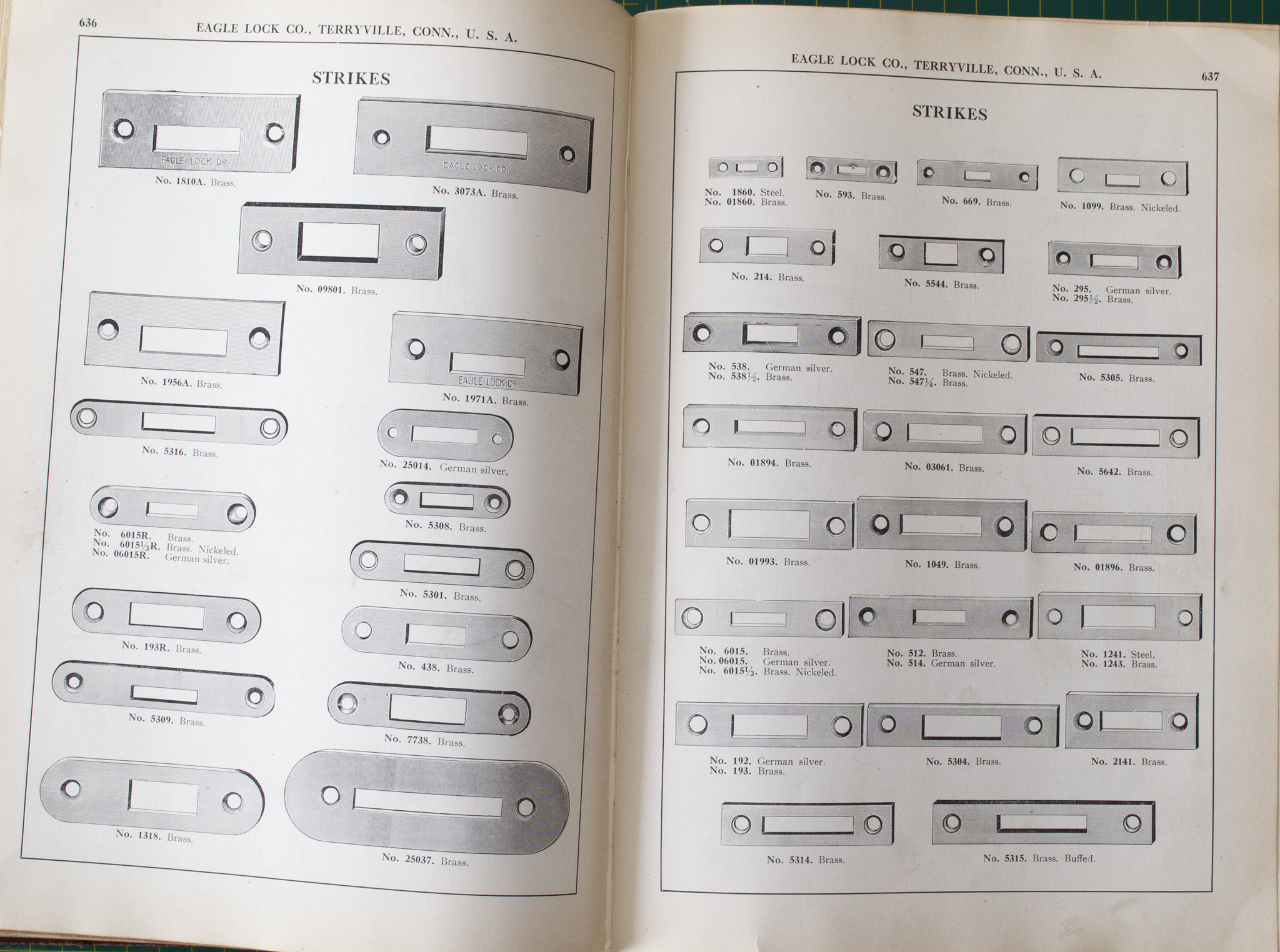 LOCK CATALOG EAGLE LOCK CO Volume 46 1930+ USA - My, Catalog, Antiques, Books, Lock, Keys, Skobyanka, Longpost