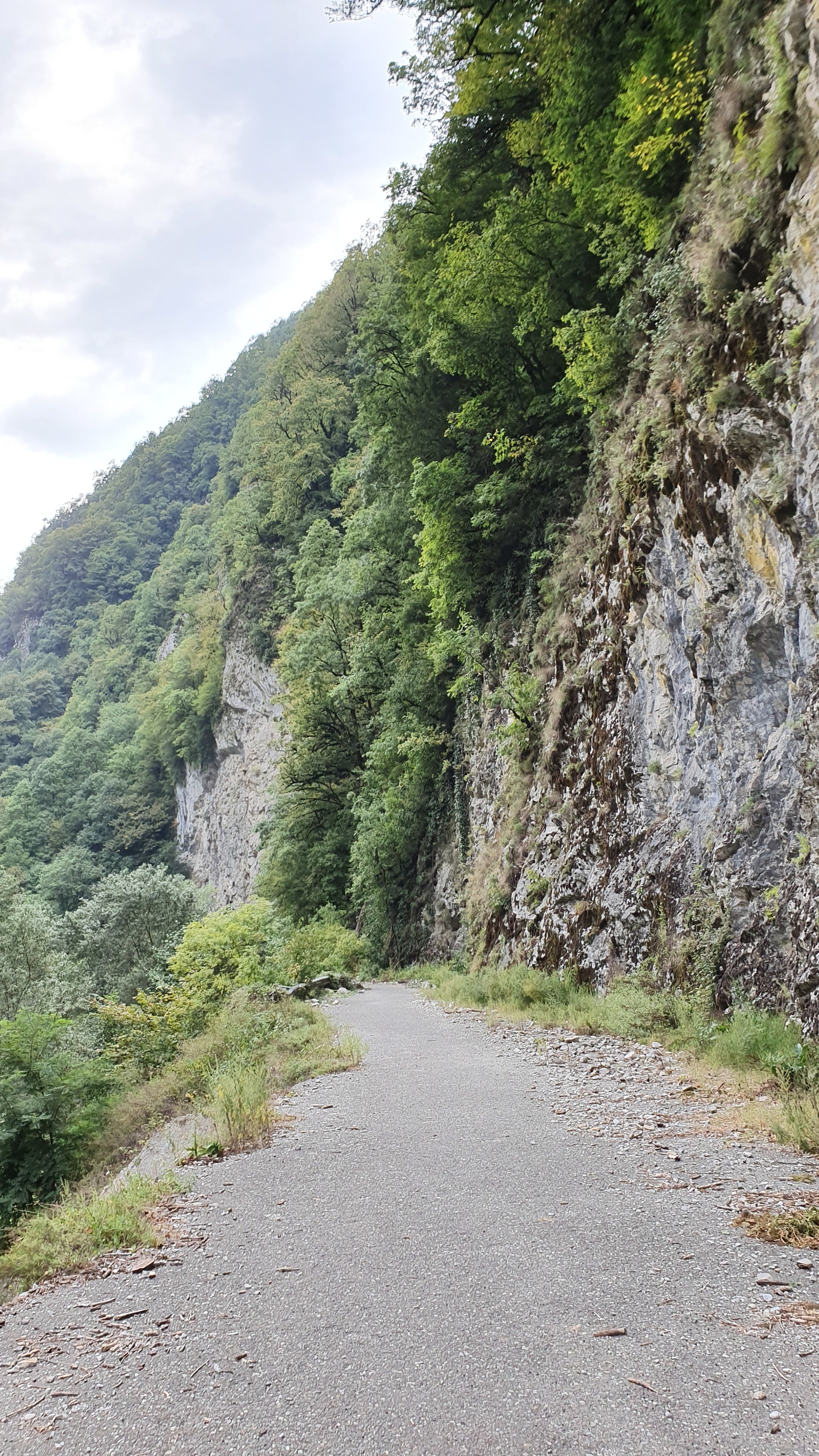 Bring it through, Lord! or the old road to Krasnaya Polyana - My, Adler, Krasnaya Polyana, Road, The rocks, Longpost